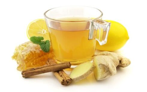 cinnamon ginger honey and lemon to increase strength