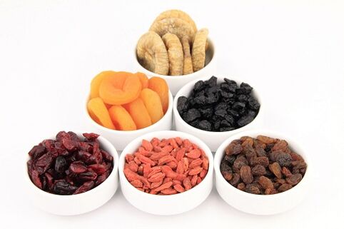 dried fruits to increase strength