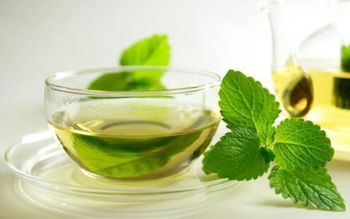 mint tea to increase strength