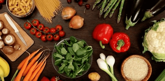 A healthy man's diet