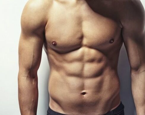 A man in good physical condition