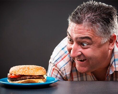 Fast food is not recommended for men with potency problems