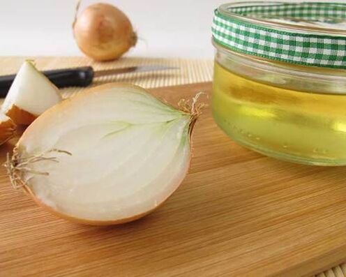 Onion tincture for strength